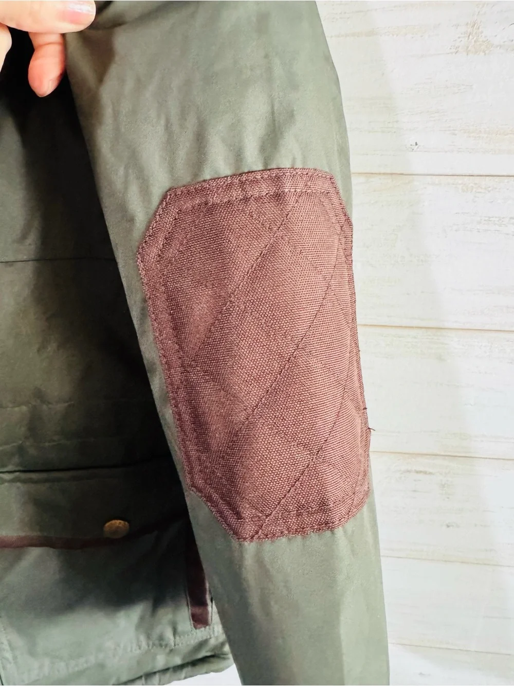 Hawke & Co Brown Fleece-Lined Jacket Interior